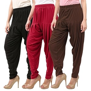 buy that trendz patiala salwar for women relaxed fit viscose patiyala salwar harem bottom pants