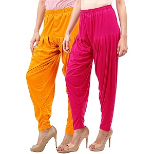 buy that trendz patiala salwar for women relaxed fit viscose patiyala salwar harem bottom pants