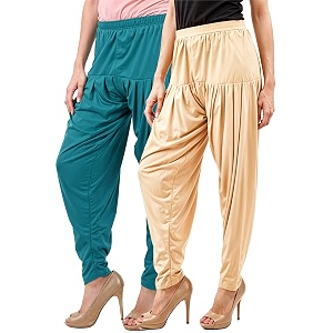 buy that trendz patiala salwar for women relaxed fit viscose patiyala salwar harem bottom pants