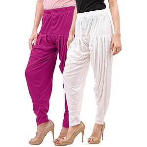 buy that trendz patiala salwar for women relaxed fit viscose patiyala salwar harem bottom pants