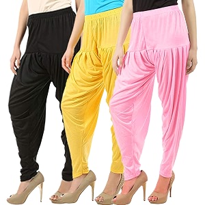 buy that trendz patiala salwar for women relaxed fit viscose patiyala salwar harem bottom pants