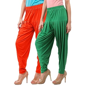 buy that trendz patiala salwar for women relaxed fit viscose patiyala salwar harem bottom pants