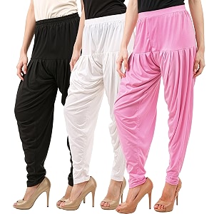 buy that trendz patiala salwar for women relaxed fit viscose patiyala salwar harem bottom pants