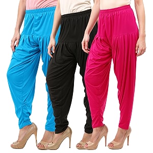 buy that trendz patiala salwar for women relaxed fit viscose patiyala salwar harem bottom pants