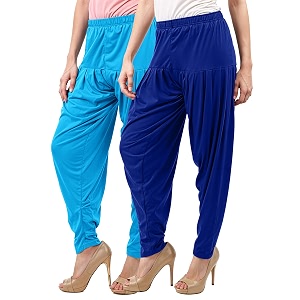 buy that trendz patiala salwar for women relaxed fit viscose patiyala salwar harem bottom pants