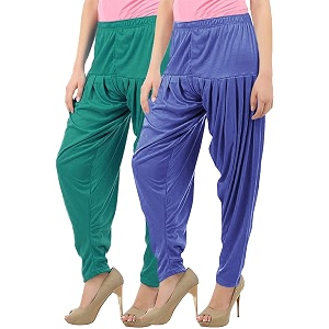 buy that trendz patiala salwar for women relaxed fit viscose patiyala salwar harem bottom pants
