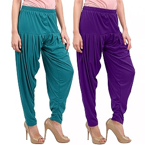 buy that trendz patiala salwar for women relaxed fit viscose patiyala salwar harem bottom pants
