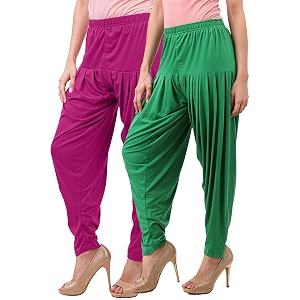 buy that trendz patiala salwar for women relaxed fit viscose patiyala salwar harem bottom pants