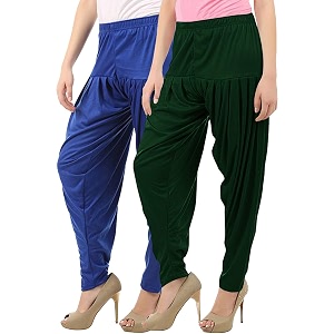 buy that trendz patiala salwar for women relaxed fit viscose patiyala salwar harem bottom pants
