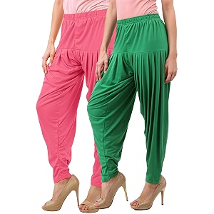 buy that trendz patiala salwar for women relaxed fit viscose patiyala salwar harem bottom pants