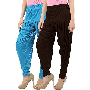 buy that trendz patiala salwar for women relaxed fit viscose patiyala salwar harem bottom pants