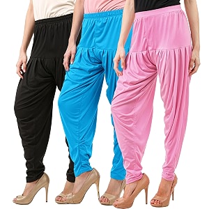 buy that trendz patiala salwar for women relaxed fit viscose patiyala salwar harem bottom pants