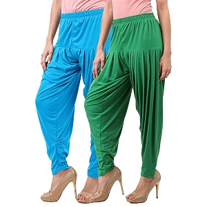 buy that trendz patiala salwar for women relaxed fit viscose patiyala salwar harem bottom pants