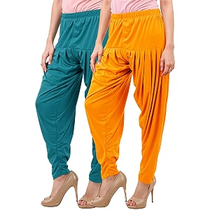 buy that trendz patiala salwar for women relaxed fit viscose patiyala salwar harem bottom pants
