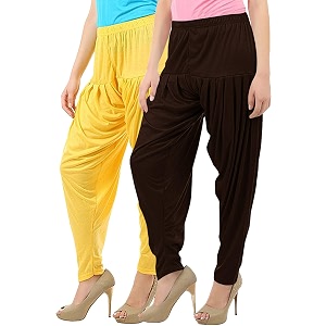buy that trendz patiala salwar for women relaxed fit viscose patiyala salwar harem bottom pants