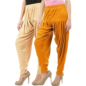 buy that trendz patiala salwar for women relaxed fit viscose patiyala salwar harem bottom pants