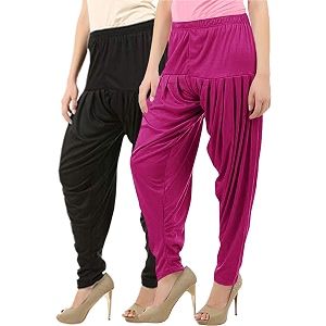 buy that trendz patiala salwar for women relaxed fit viscose patiyala salwar harem bottom pants