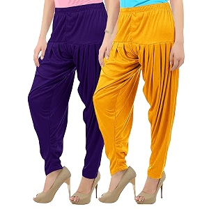 buy that trendz patiala salwar for women relaxed fit viscose patiyala salwar harem bottom pants
