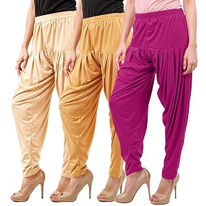 buy that trendz patiala salwar for women relaxed fit viscose patiyala salwar harem bottom pants