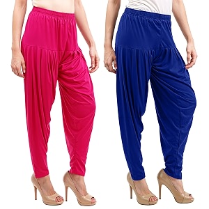 buy that trendz patiala salwar for women relaxed fit viscose patiyala salwar harem bottom pants