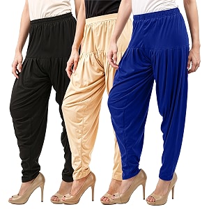 buy that trendz patiala salwar for women relaxed fit viscose patiyala salwar harem bottom pants