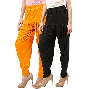 buy that trendz patiala salwar for women relaxed fit viscose patiyala salwar harem bottom pants