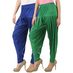 buy that trendz patiala salwar for women relaxed fit viscose patiyala salwar harem bottom pants