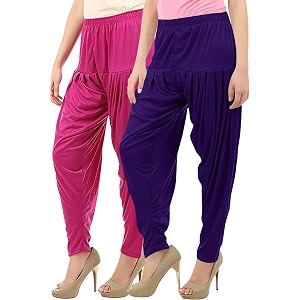 buy that trendz patiala salwar for women relaxed fit viscose patiyala salwar harem bottom pants