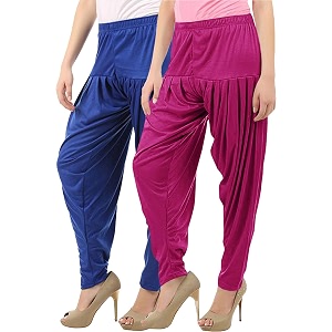 buy that trendz patiala salwar for women relaxed fit viscose patiyala salwar harem bottom pants