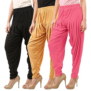 buy that trendz patiala salwar for women relaxed fit viscose patiyala salwar harem bottom pants