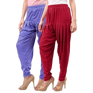 buy that trendz patiala salwar for women relaxed fit viscose patiyala salwar harem bottom pants