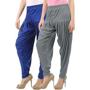 buy that trendz patiala salwar for women relaxed fit viscose patiyala salwar harem bottom pants