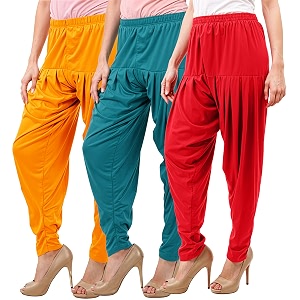 buy that trendz patiala salwar for women relaxed fit viscose patiyala salwar harem bottom pants