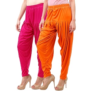 buy that trendz patiala salwar for women relaxed fit viscose patiyala salwar harem bottom pants