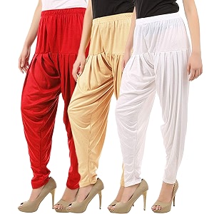 buy that trendz patiala salwar for women relaxed fit viscose patiyala salwar harem bottom pants