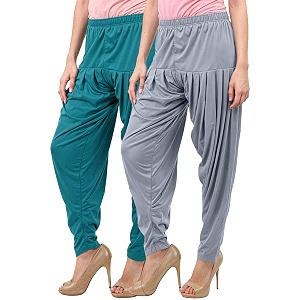 buy that trendz patiala salwar for women relaxed fit viscose patiyala salwar harem bottom pants