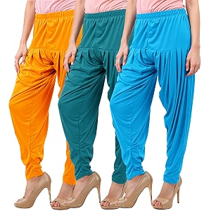 buy that trendz patiala salwar for women relaxed fit viscose patiyala salwar harem bottom pants