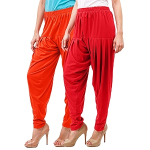 buy that trendz patiala salwar for women relaxed fit viscose patiyala salwar harem bottom pants