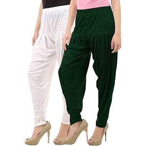 buy that trendz patiala salwar for women relaxed fit viscose patiyala salwar harem bottom pants