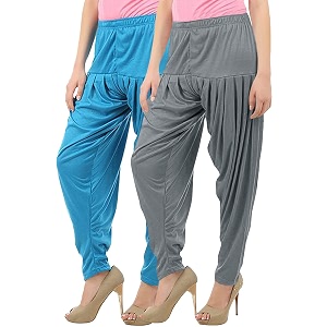buy that trendz patiala salwar for women relaxed fit viscose patiyala salwar harem bottom pants
