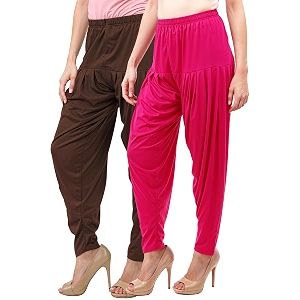 buy that trendz patiala salwar for women relaxed fit viscose patiyala salwar harem bottom pants