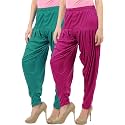 Buy That Trendz Patiala Salwar for Women Relaxed Fit Viscose Patiyala Salwar Harem Bottom Pants