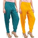 Buy That Trendz Patiala Salwar for Women Relaxed Fit Viscose Patiyala Salwar Harem Bottom Pants