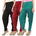 Buy That Trendz Patiala Salwar for Women Relaxed Fit Viscose Patiyala Salwar Harem Bottom Pants