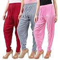 Buy That Trendz Patiala Salwar for Women Relaxed Fit Viscose Patiyala Salwar Harem Bottom Pants