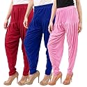 Buy That Trendz Patiala Salwar for Women Relaxed Fit Viscose Patiyala Salwar Harem Bottom Pants