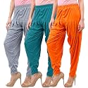 Buy That Trendz Patiala Salwar for Women Relaxed Fit Viscose Patiyala Salwar Harem Bottom Pants