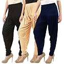Buy That Trendz Patiala Salwar for Women Relaxed Fit Viscose Patiyala Salwar Harem Bottom Pants