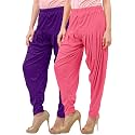 Buy That Trendz Patiala Salwar for Women Relaxed Fit Viscose Patiyala Salwar Harem Bottom Pants