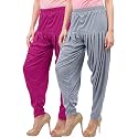 Buy That Trendz Patiala Salwar for Women Relaxed Fit Viscose Patiyala Salwar Harem Bottom Pants